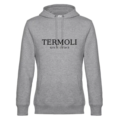 Termoli Koordinaten Hoodie Männer King Hooded