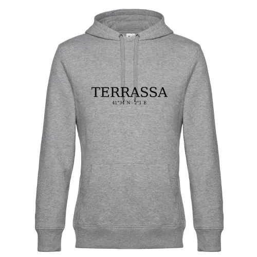 Terrassa Koordinaten Hoodie Männer King Hooded