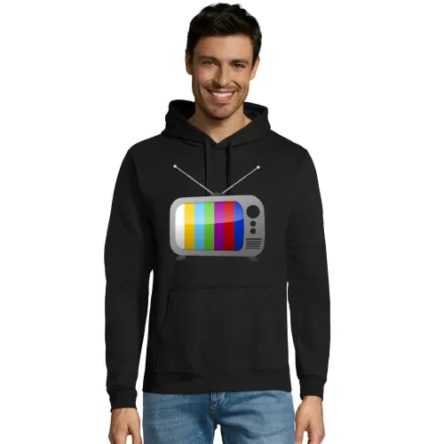Testbild im TV Hoodie
