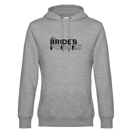 THE BRIDE´S FORCES T-Shirt Geschenkidee Hoodie Männer King Hooded