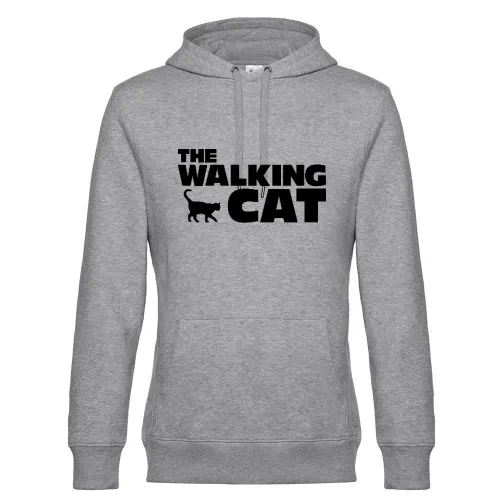 the walking Cat Männer Hoodie