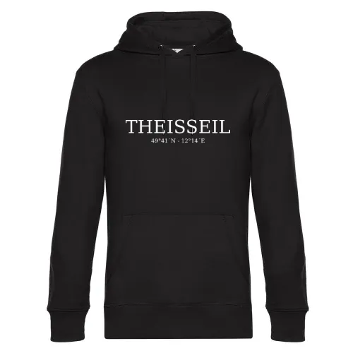 Theisseil Koordinaten Hoodie Männer King Hooded