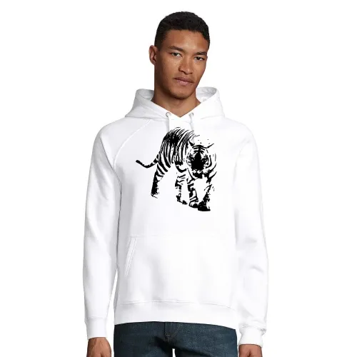 Tiger Hoodie Männer Stellar Bio