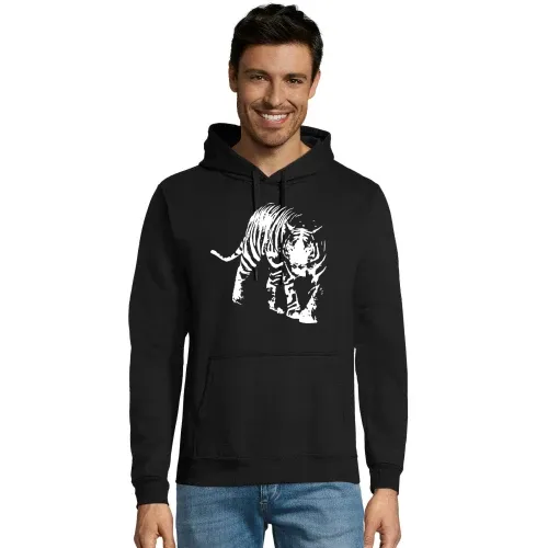 Tiger Hoodie Männer Snake