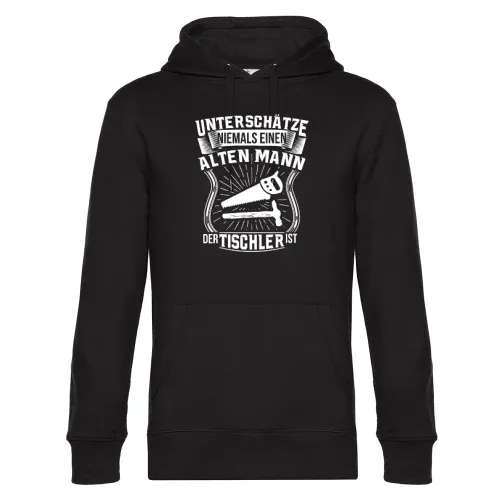 Tischler Hobby Handwerker Säge Hammer Handwerker Hoodie Männer King Hooded