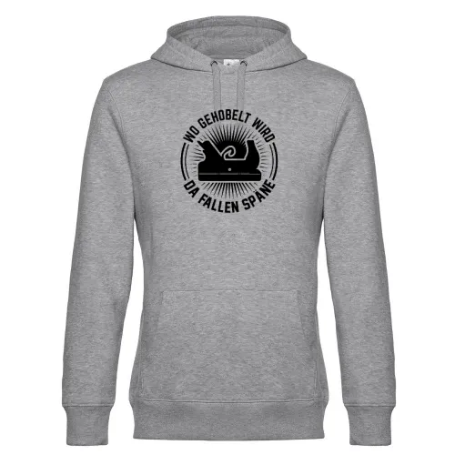 Tischler Hobeln Späne Spruch Handwerker Heimwerker Hoodie Männer King Hooded