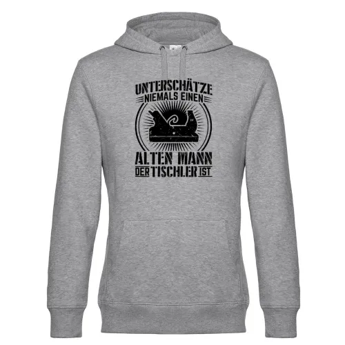 Tischler Mann Basteln Zimmermann Handwerker Hobel Hoodie Männer King Hooded