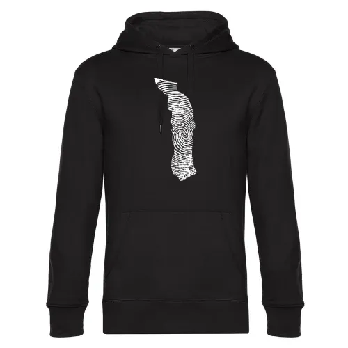 Togo Fingerabdruck Hoodie Männer King Hooded