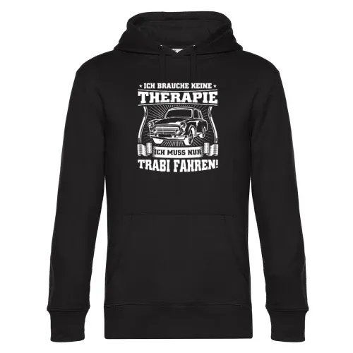 Trabi Pappe Ossi DDR Ostdeutschland Kult Therapie Hoodie Männer King Hooded