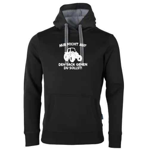 Traktor Nicht Auf Den Sack Gehen Du Sollst! Spruch Männer Hoodie