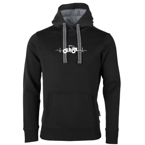 Traktor Trecker Herzschlag K700 Landmaschine Puls Männer Hoodie