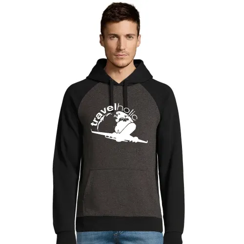 Travelholic Männer Hoodie