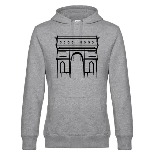 Triumphbogen Arc de Triomphe Hoodie Männer King Hooded