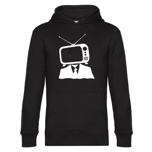 TV Kopf Männer Hoodie