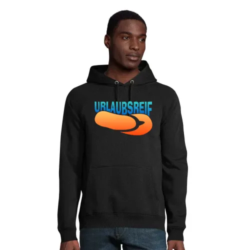 Urlaubsreif Hoodie Männer Stellar Bio