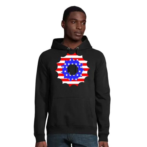 USA Ritzel Hoodie Männer Stellar Bio