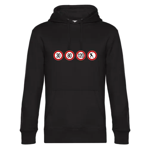 Usain Bold Verkehrsschilder Hoodie Männer King Hooded