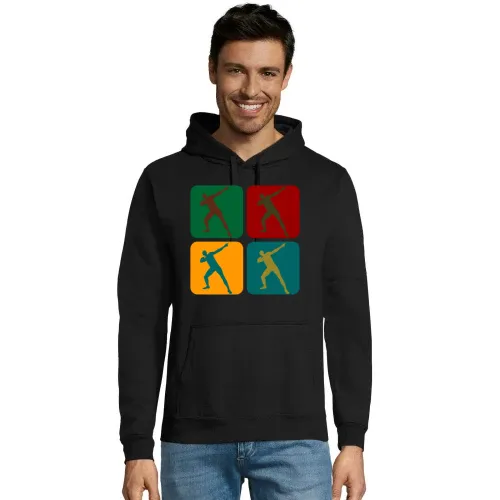 Usain Bold Warhol Hoodie Männer Snake
