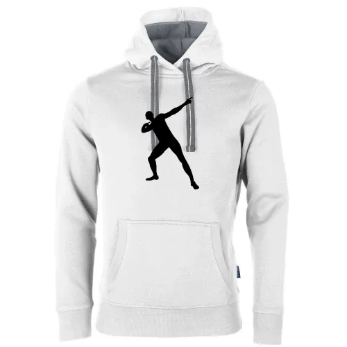 Usain Bolt Pose Männer Hoodie