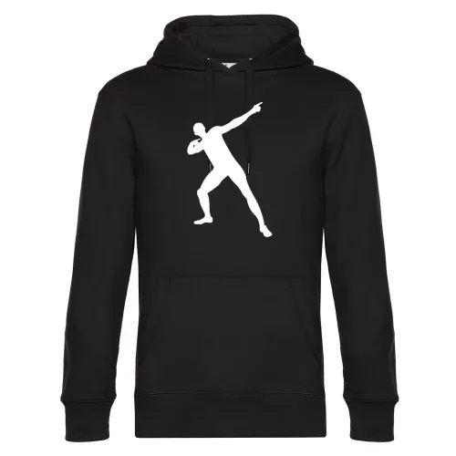 Usain Bolt Siegerpose Männer Hoodie