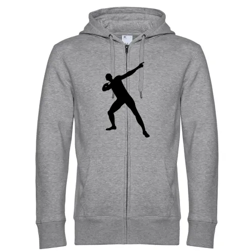 Usain Bolt Siegerpose Männer Hoodie