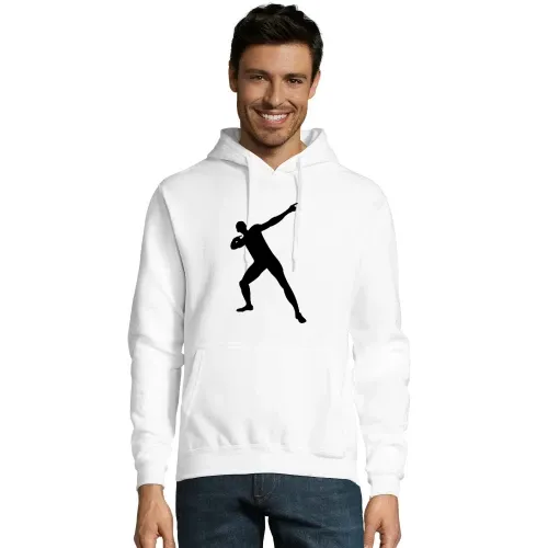 Usain Bolt Siegerpose Männer Hoodie
