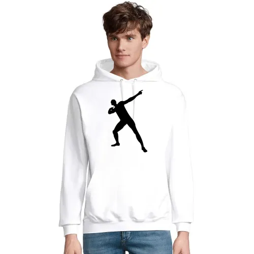 Usain Bolt Siegerpose Männer Hoodie