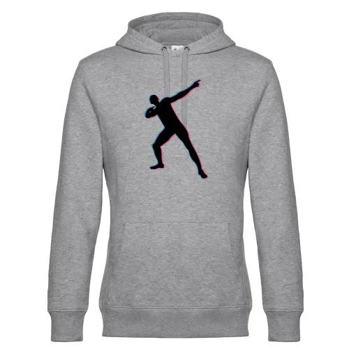 Usian Bolt in 3D Hoodie Männer King Hooded