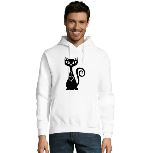 verliebter Kater Hoodie Männer Snake
