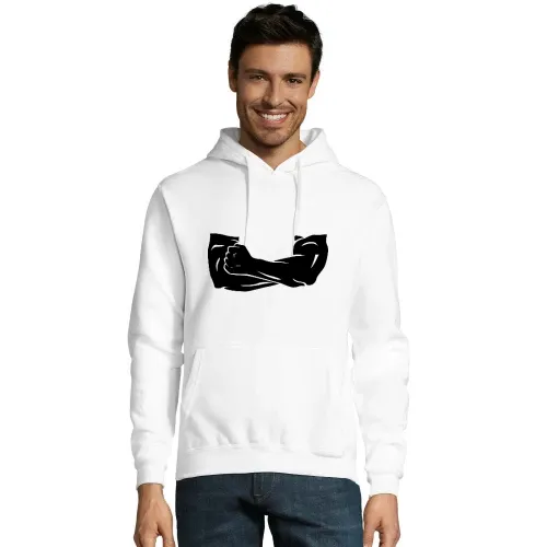verschrenkter Arme mit Faust Hoodie