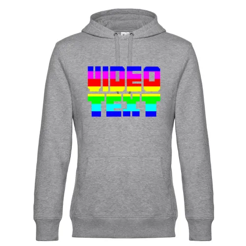 Video Text im Fernsehen in Farbe Hoodie Männer King Hooded