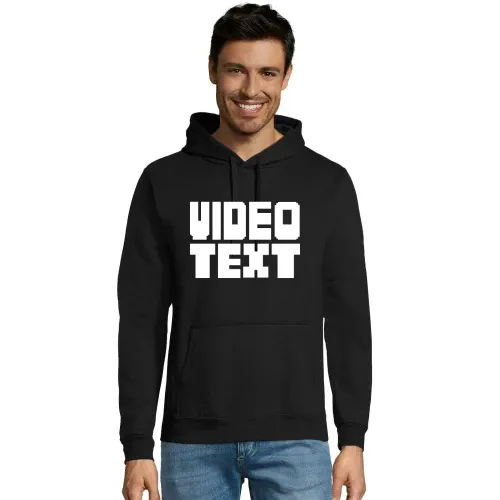 Video Text im Fernsehen Hoodie