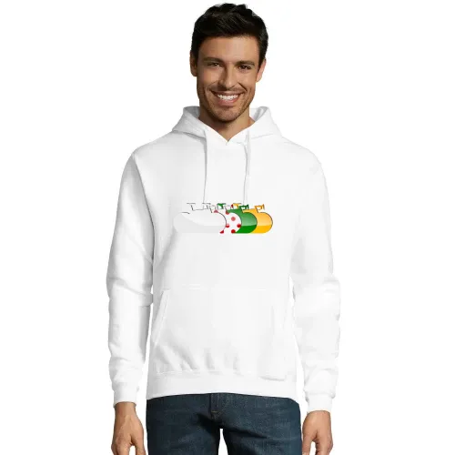vier Tour Räder Hoodie Männer Snake