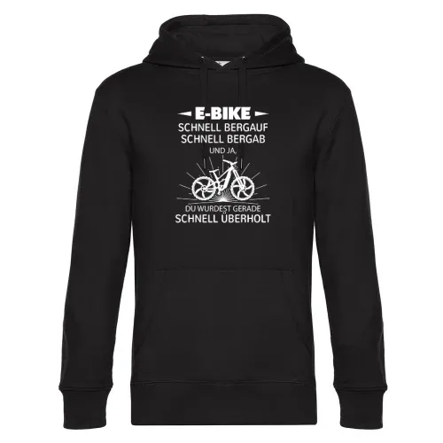 Von Ebiker Überholt E-Bike Radfahrer Spruch Hoodie Männer King Hooded