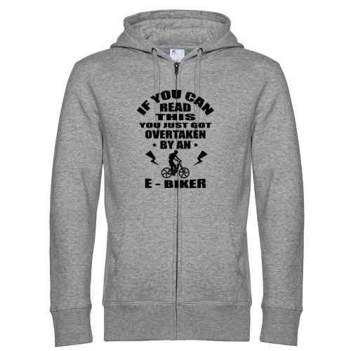 Von Ebiker Überholt - E-Biker Pedelec MTB Hoodie Männer King Zipped