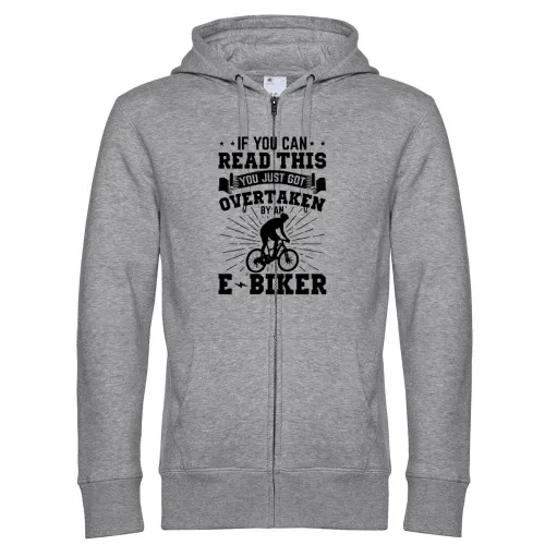 Von Ebiker Überholt - E-Biker Pedelec MTB Hoodie Männer King Zipped