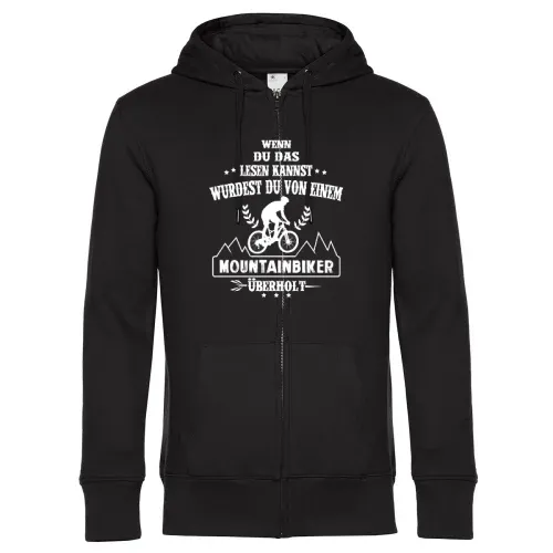Von Mountainbiker Überholt - E-Biker MTB Radfahrer Männer Hoodie
