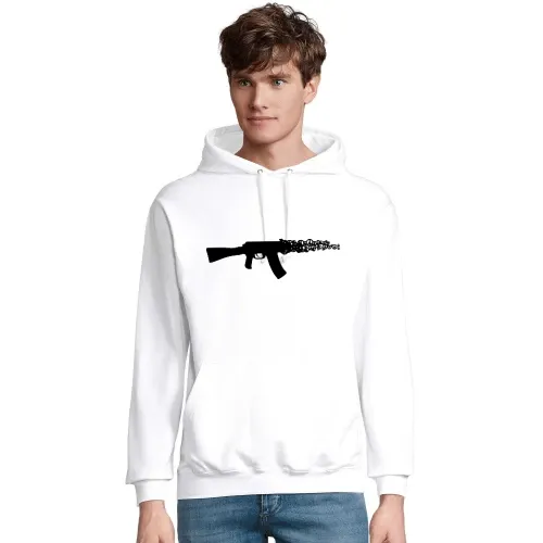 Waffenpeace Männer Hoodie