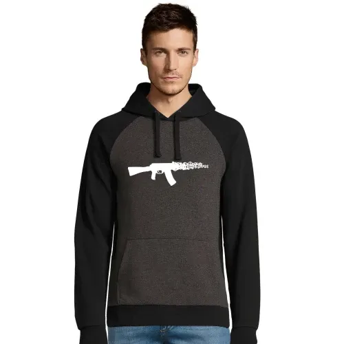 Waffenpeace Männer Hoodie