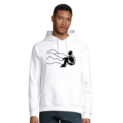Wanderpause Hoodie Männer Stellar Bio
