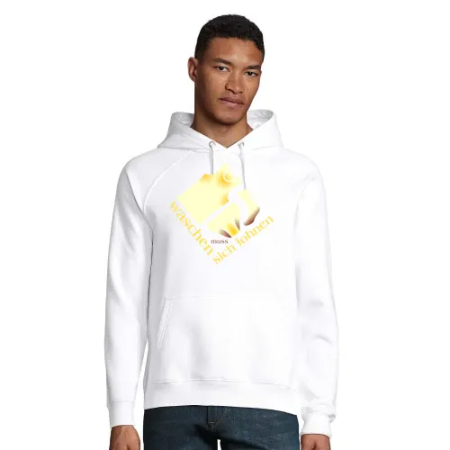 waschen muss sich lohnen Hoodie Männer Stellar Bio