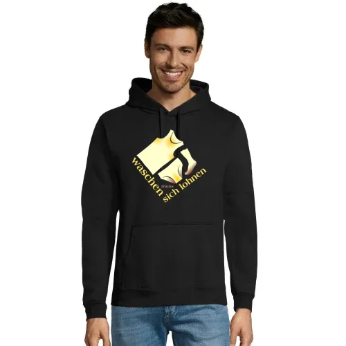 waschen muss sich lohnen Hoodie Männer Snake