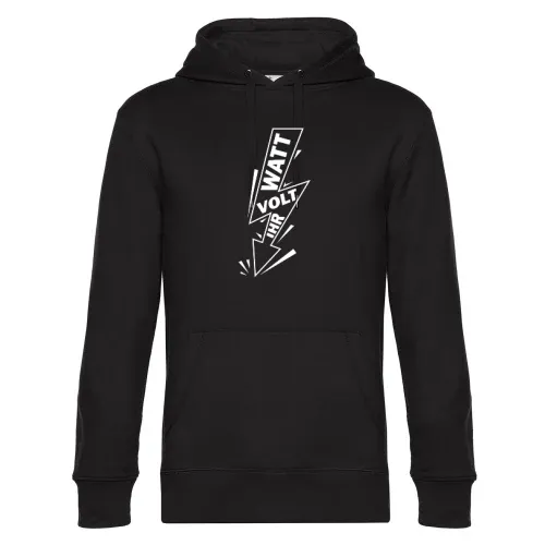 Watt Volt Ihr Blitz - Elektriker Geschenkidee Hoodie Männer King Hooded