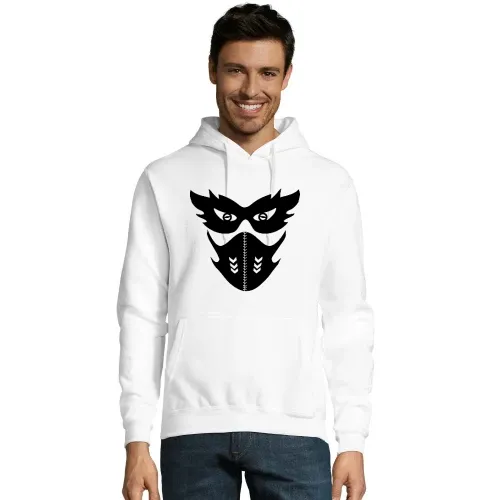 Wave Gotik Maske und Mundschutz Hoodie