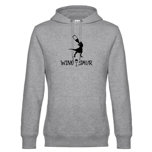 Wein Weinfest Weinberge Weintrinker Wino Dino Männer Hoodie