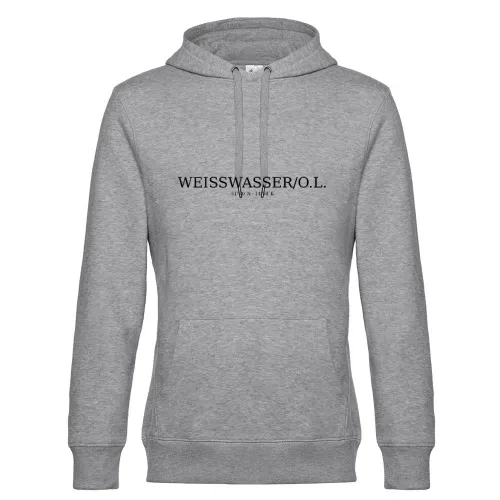 Weißwasser/o.l. Koordinaten Hoodie Männer King Hooded