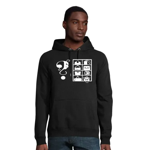 welche Tasche Hoodie Männer Stellar Bio