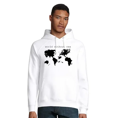 Welt ohne CSS Männer Hoodie