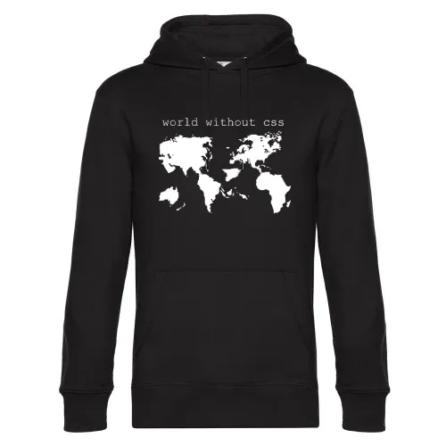 Welt ohne CSS Hoodie Männer King Hooded