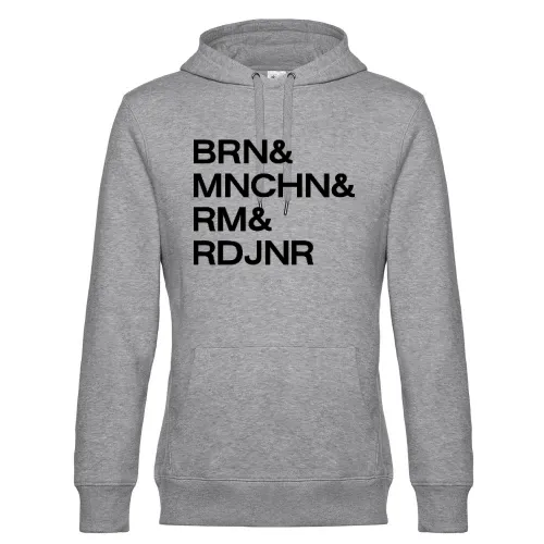 Weltmeisterstädte Deutschland ohne Vokale Männer Hoodie